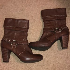 Brown Fossil Boots